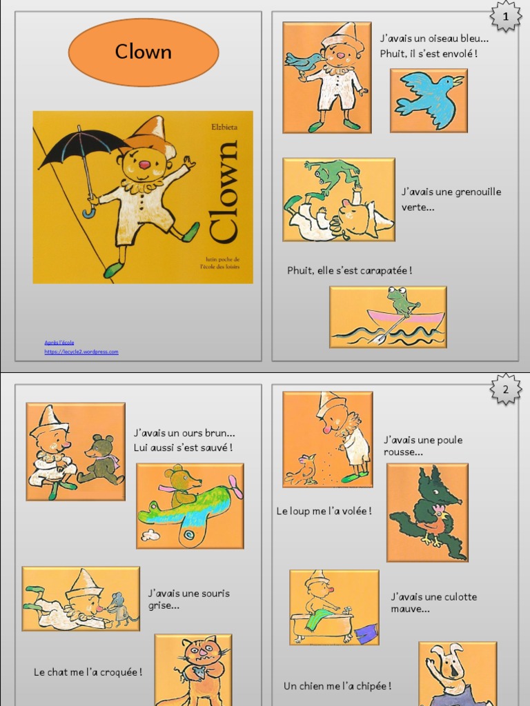 Tapuscrit Clown Elzbieta Lecture Cp Pdf