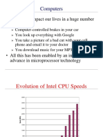 Computers: - Computers Impact Our Lives in A Huge Number of Ways