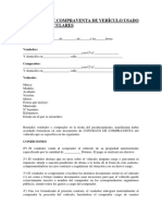 CONTRATO DE COMPRAVENTA DE VEHÍCULO USADO ENTRE PARTICULARES Actualidadmotor - Com