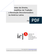 ADORNO, Sérgio. Nos limites do direito, nas armadilhas da tradição; a revolução descolonizadora na América Latina.pdf