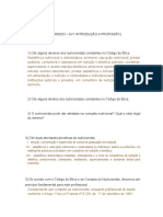 Lista de Exercicios - Introdução.