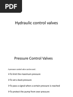 Hydraulic Control Valves