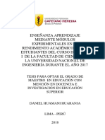 Ensenanza Fisica Experimental HuamaniHuaranja Daniel