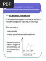 9_Escoamentos Variáveis Sob Pressão