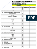 Nursing Foundation and Medical Surgical List