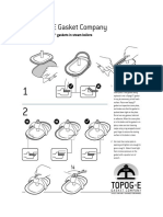 The Topog-E Gasket Company: Installation of Topog-E® Gaskets in Steam Boilers