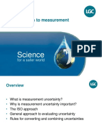 Science: Introduction To Measurement Uncertainty