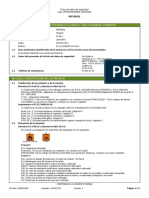 Ficha de Datos de Seguridad Metanol