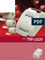 Epson TM U220A Serie Brochures 1 PDF