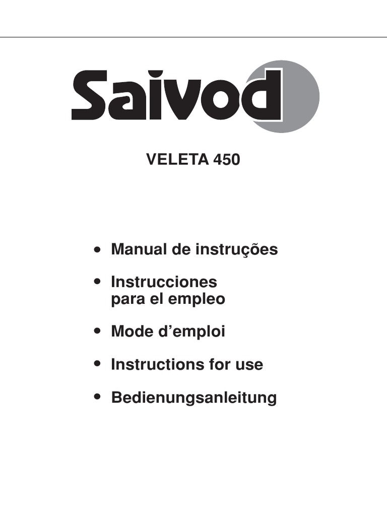 Instrucciones Lavadora Saivod SM1055 | PDF | Naturaleza