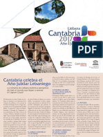 Camino Lebaniego Folleto Explicativo