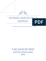 Informe Análisis de La Empresa