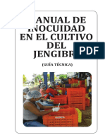 Guía de BPM para el cultivo y procesamiento del jengibre