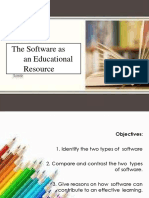 The Software As An Edcational