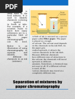 Separation of Mixtures Diff Techniques