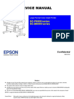 EPSON SC F6000 SC B6000 Series Printer English Service Manual Direct Download