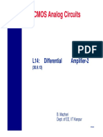 CMOS Analog Circuits: L14: Differential Amplifier-2