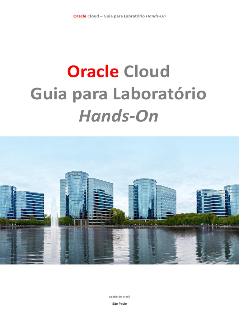 Tutorial Oracle Cloud | PDF | Máquina virtual | Computação em nuvem