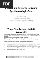 Visual Field Patterns in Optic Neuropathy