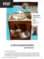 A cisma da poesia brasileira