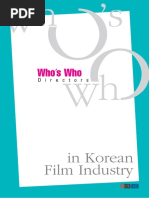 Who's Who in Korean Film Industry - Directors