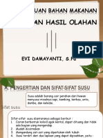 Susu dan Hasil Olahannya