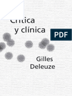 Deleuze Gilles - Crîtica y Clînica (1993)