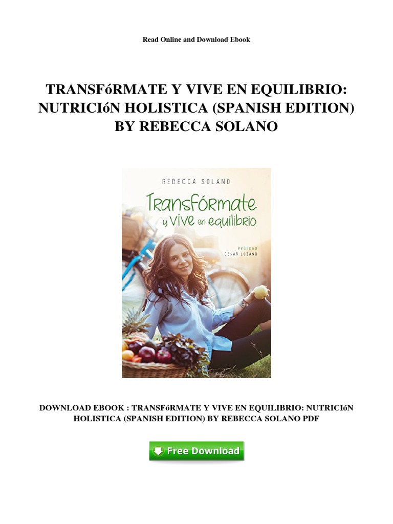 Nutrición Holística en Español | PDF | Eating | Psychological Concepts