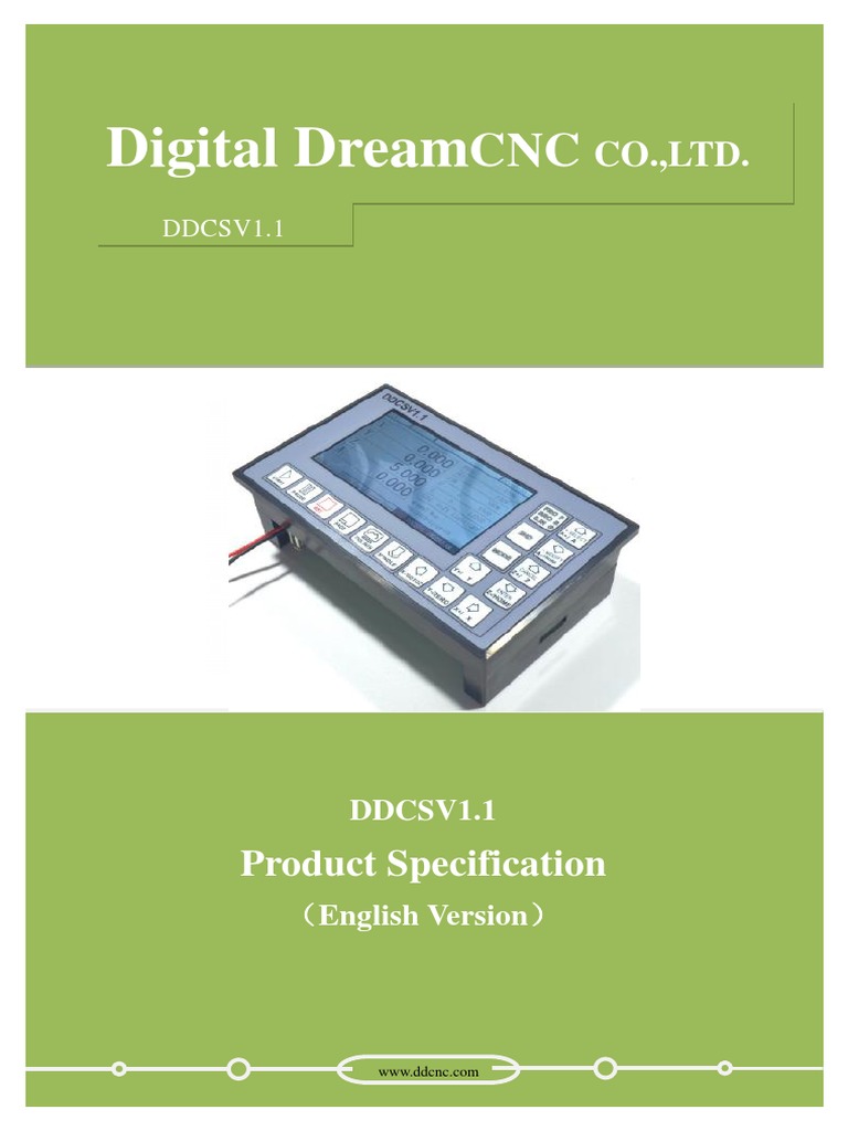 Ds Ddcsv1 en | PDF | Numerical Control | Power Supply