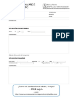 Informe Avance Del Proyecto PDF