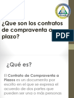 Que Son Los Contratos de Compraventa A Plazo