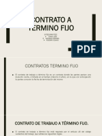 Contratos Termino Fijos