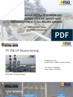 Analisis Kinerja Sistem Pendingin Gas Turbine Closed Cooling Water Heat Exchanger Pada Pltgu Muara Karang