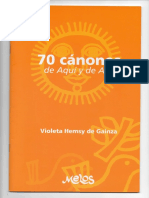 70 Canon de Aqui y Alla Violeta Hemsy de Gainza