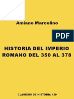 Historia Del Imperio Romano, Amiano Marcelino