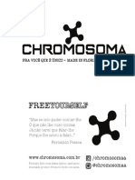 Etiquetas Chromosoma - Frente x Verso - 1x1