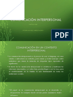 Cap 5 Comunicación Interpersonal