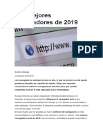 Lectura Los Mejores Navegadores de 2019