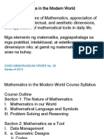 Section 1 The Nature of Mathematics Part 1 Mathematics in Our World