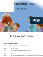 In The Patients' Room