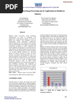 Analysis of Medical Image Processing and Its Applications in Healthcare Industry