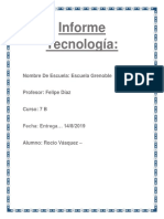 Informe Tecnología