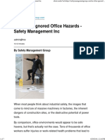 Ten Often-Ignored Office Hazards - Safety Management Inc