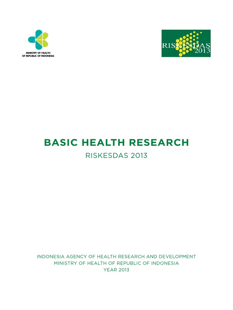 Basic Health Research Riskesdas Hypertension Drinking Water