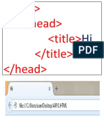 HTML tags and elements