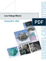 Low-Voltage Motors: Catalog M 11 2000