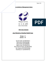 Jess Westerly Case Analysis - Group 5 - Section B