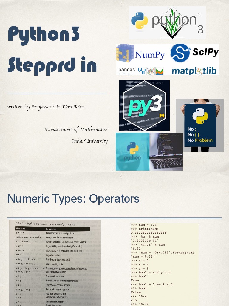 Study Python 3 | PDF