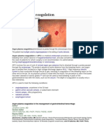 Argon Plasma Coagulation