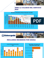 Reclamos - Calidad de Tension y Suministro